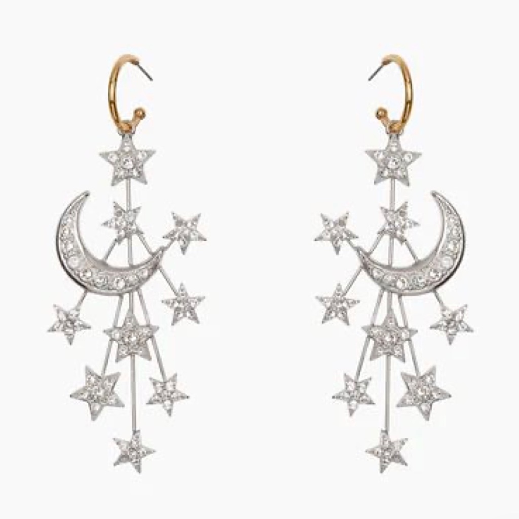 Jennifer Behr Azriel Earrings In Crystal